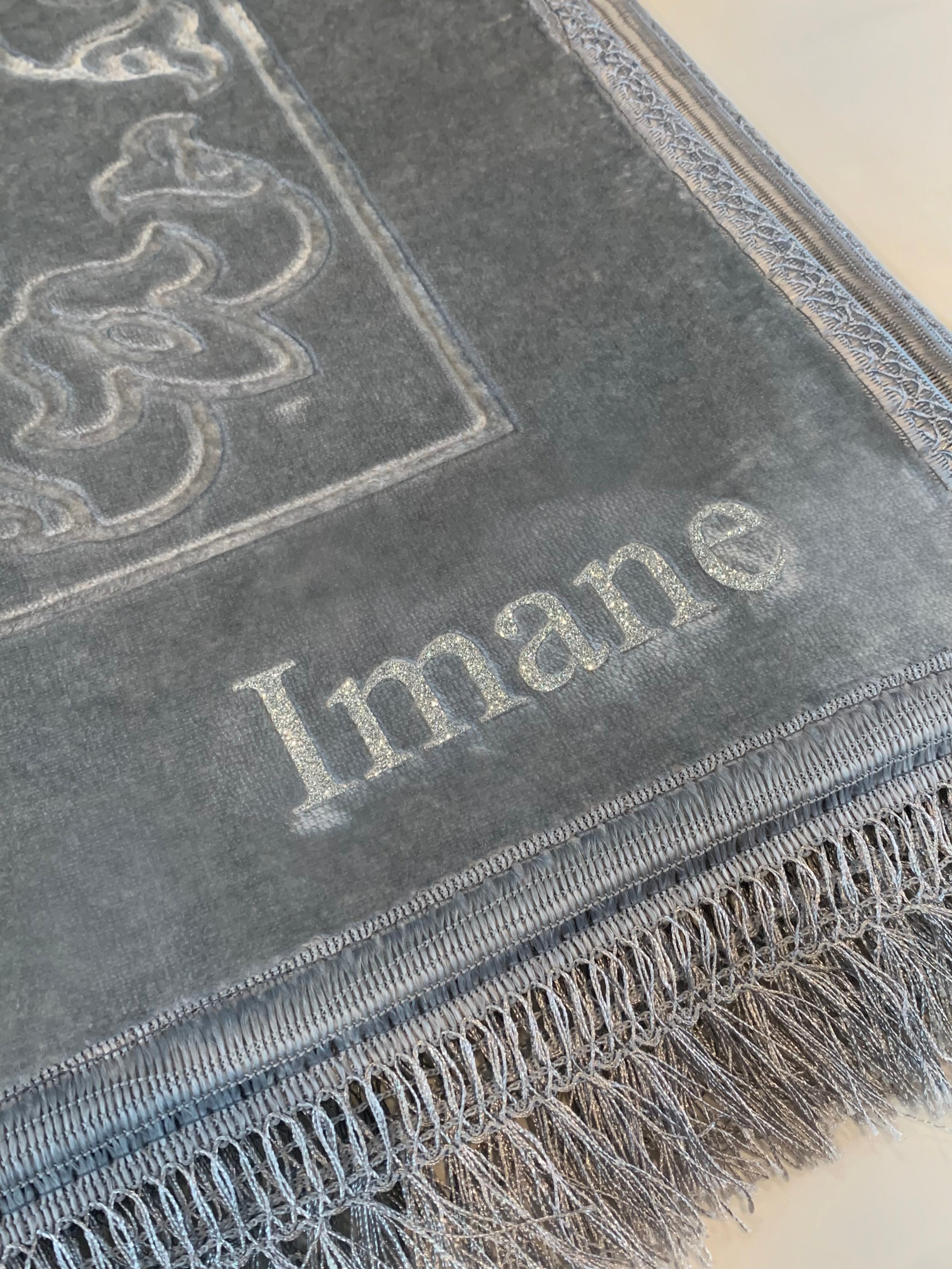 Tapis de prière personnalisé