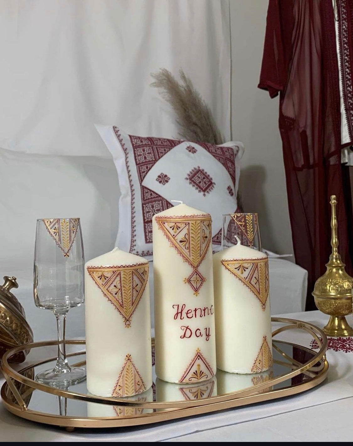 Lot de Bougies fessi