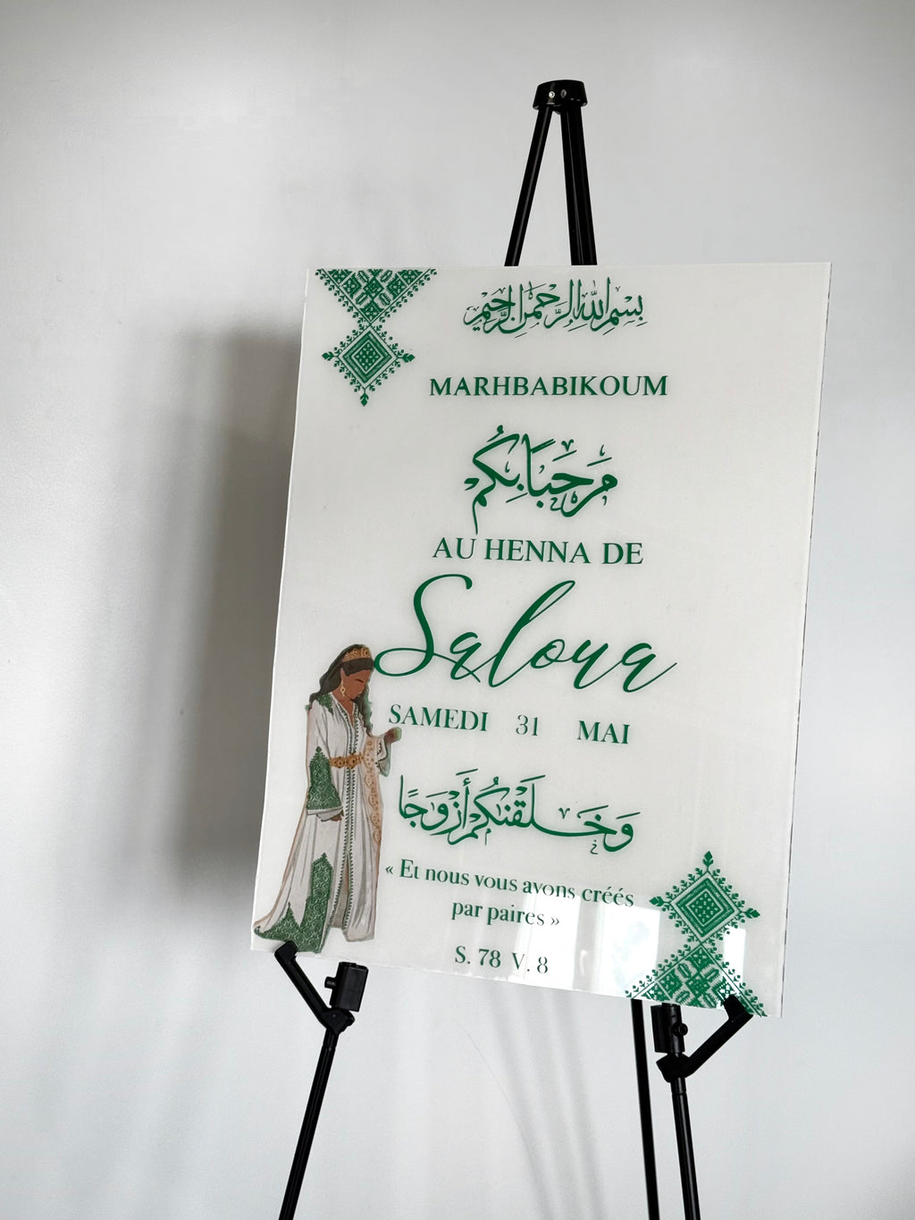 Panneau Henna
